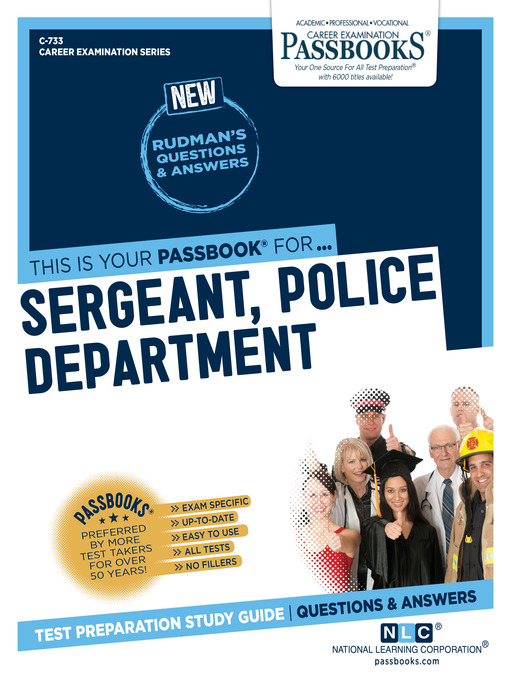 Title details for Sergeant, Police Department by National Learning Corporation - Available